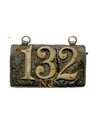 old New Jersey leather license plate 1