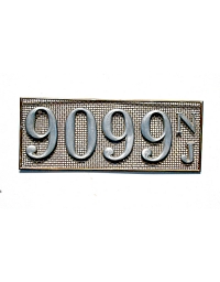 old New Jersey metal license plates 5