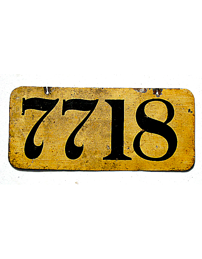 Vintage New York License Plates 77