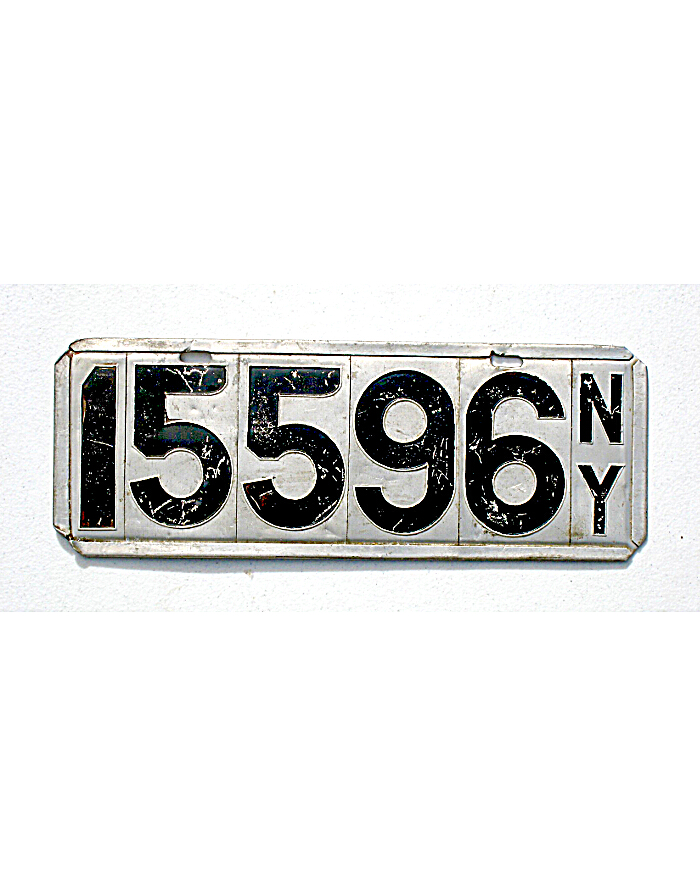 Vintage New York License Plates 80