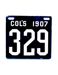 old Ohio metal license plates 7