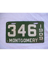 old Alabama porcelain license plates 5