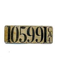Vintage California License Plates 10