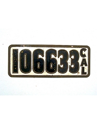 Old California License Plates 11