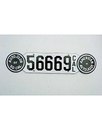 Old California License Plates 6