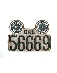 Vintage California License Plates 6