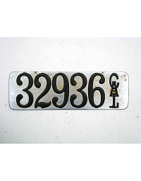 Vintage California License Plates 4