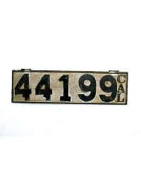 Old California License Plates 5