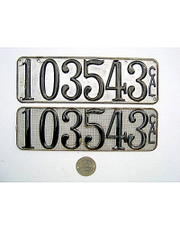 Old California License Plates 10