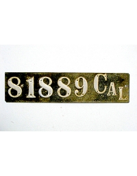Old California License Plates 9