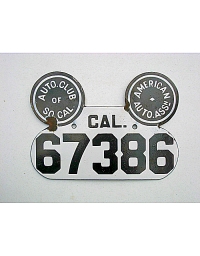 Vintage California License Plates 7