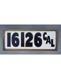 Vintage California License Plates 12