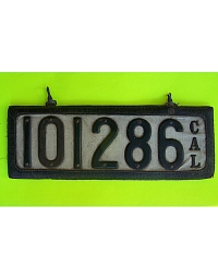 Old California License Plates 13