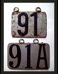 Old Colorado License Plates 3