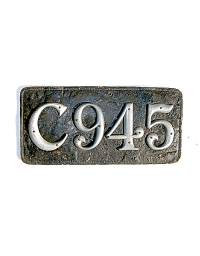 old Connecticut leather license plate 3