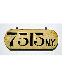 vintage license plates 1906