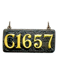 antique license plates connecticut