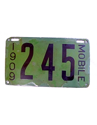 leather license plate alabama