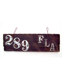leather license plate florida