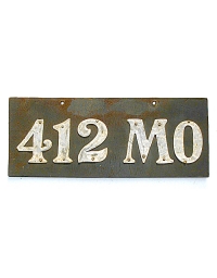 leather license plate missouri