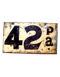 leather license plate pennsylvania