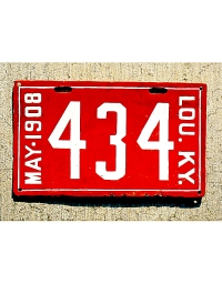 Vintage Kentucky License Plates 3