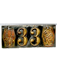 old Kentucky leather license plate 2