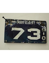 Old Kentucky License Plates 6