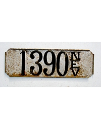 old Nevada metal license plates 1