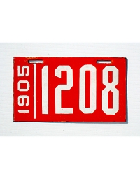 old Pennsylvania metal license plates 4