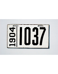 old Pennsylvania metal license plates 3