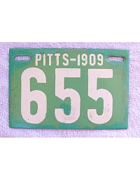 old Pennsylvania metal license plates 10