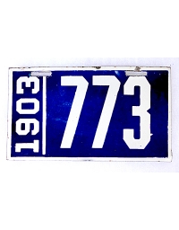 old Pennsylvania metal license plates 2