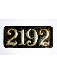 old Texas leather license plate 14